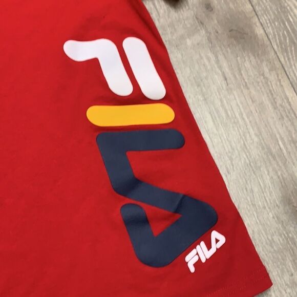‎Boys Fila Shortsleeve T-Shirt - Picture 3 of 5